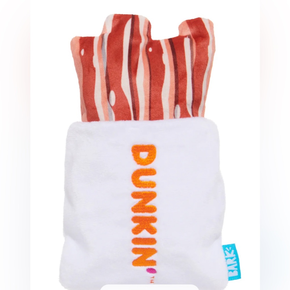 Dunkin Donuts 2024 Snackin' Bacon Dog Toy
